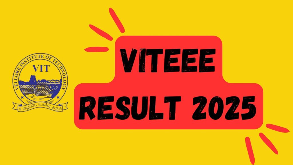 VITEEE Result 2025